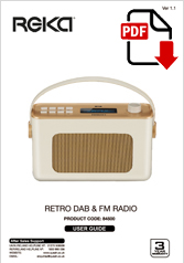 84500 - DAB & FM Radio